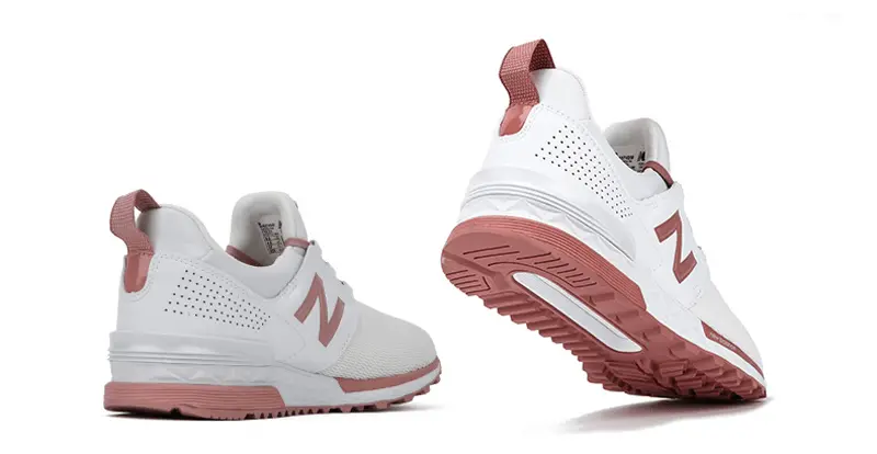 Giày New Balance 574 Wmns 'White Pink' WS574DSFB - Ảnh 5