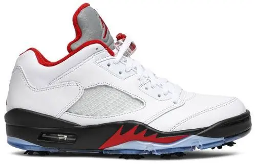 Giày Air Jordan 5 Low Golf 'Fire Red' CU4523-100