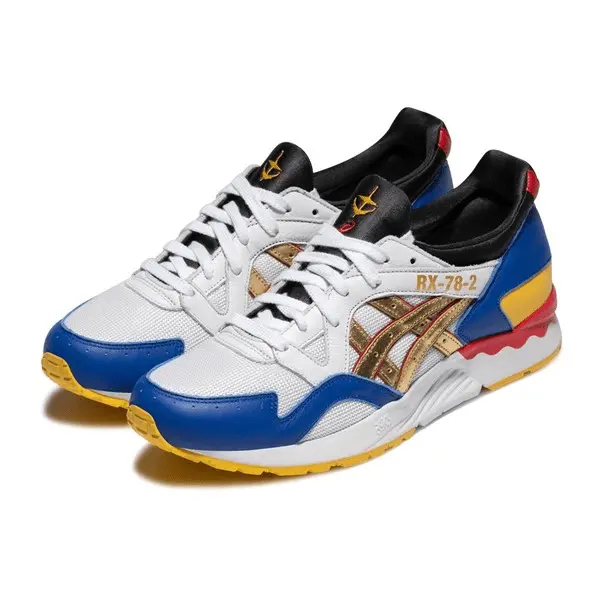 Giày Asics Gel-Lyte V 'White Blue' 1203A100-100 - Ảnh 4