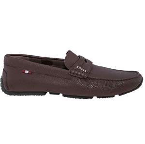 Giày Bally Pavel Leather Penny Loafers 'Brown' 6234455