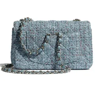 Túi Chanel Tweed Mini Flap Bag 'Blue' A69900-B05238-NB427 - Ảnh 4