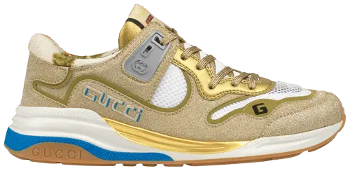 Giày Gucci Wmns Ultrapace 'Gold Sparkling Fabric' 602228-HW910-8060