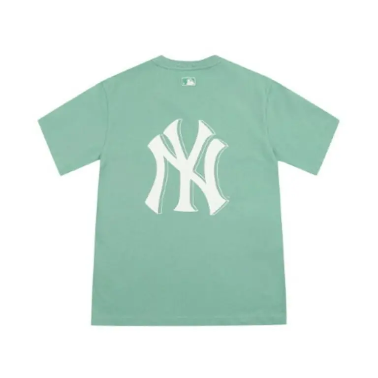 Áo MLB Common Back Big Short Sleeve T Shirt Mint 31TS03131-50K - Ảnh 4