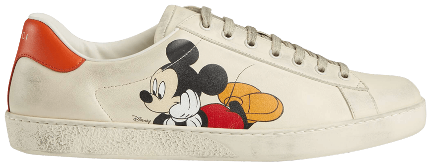 Giày Disney x Gucci Ace Low 'Mickey Mouse Ivory' 60369-AYO70-9591