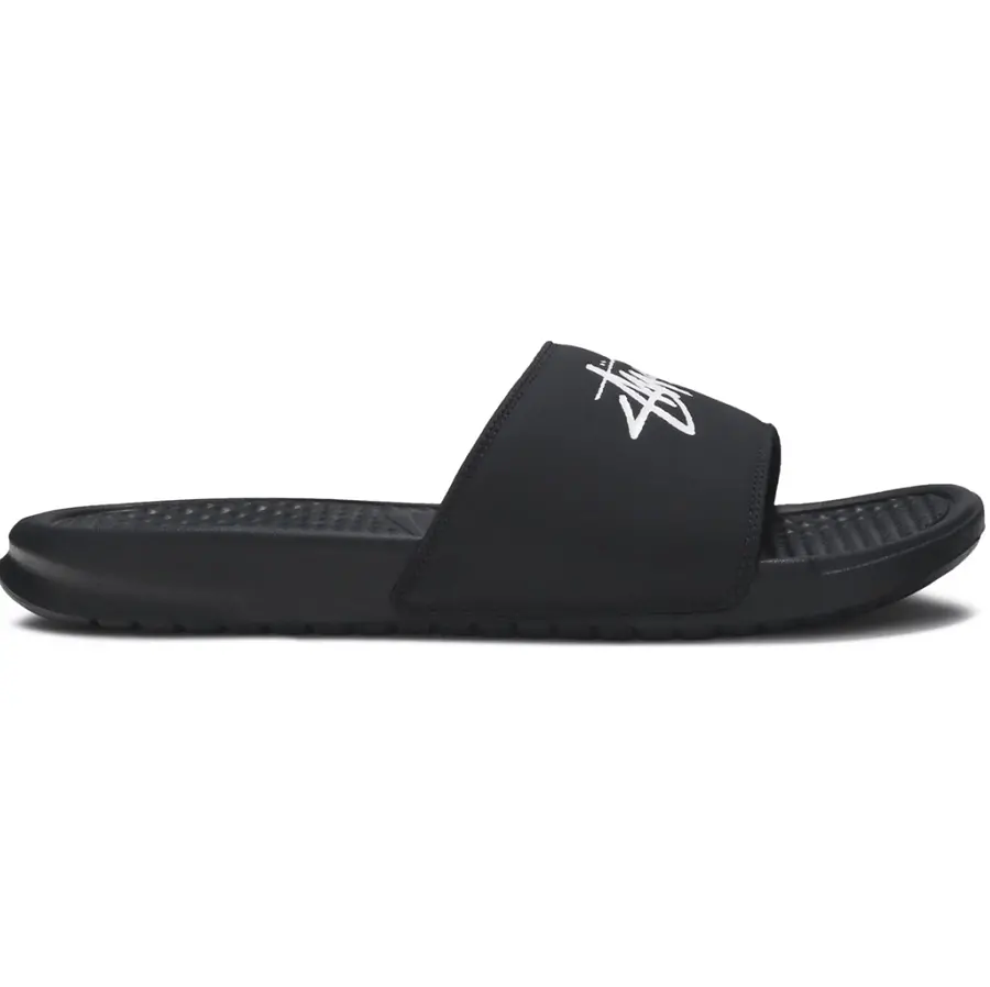 Dép Nike Stussy x Benassi 'Off Noir' CW2787-001