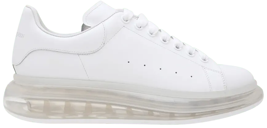 Giày Alexander McQueen Oversized Sneaker 'Clear Sole - White' 604232-WHX98-9000