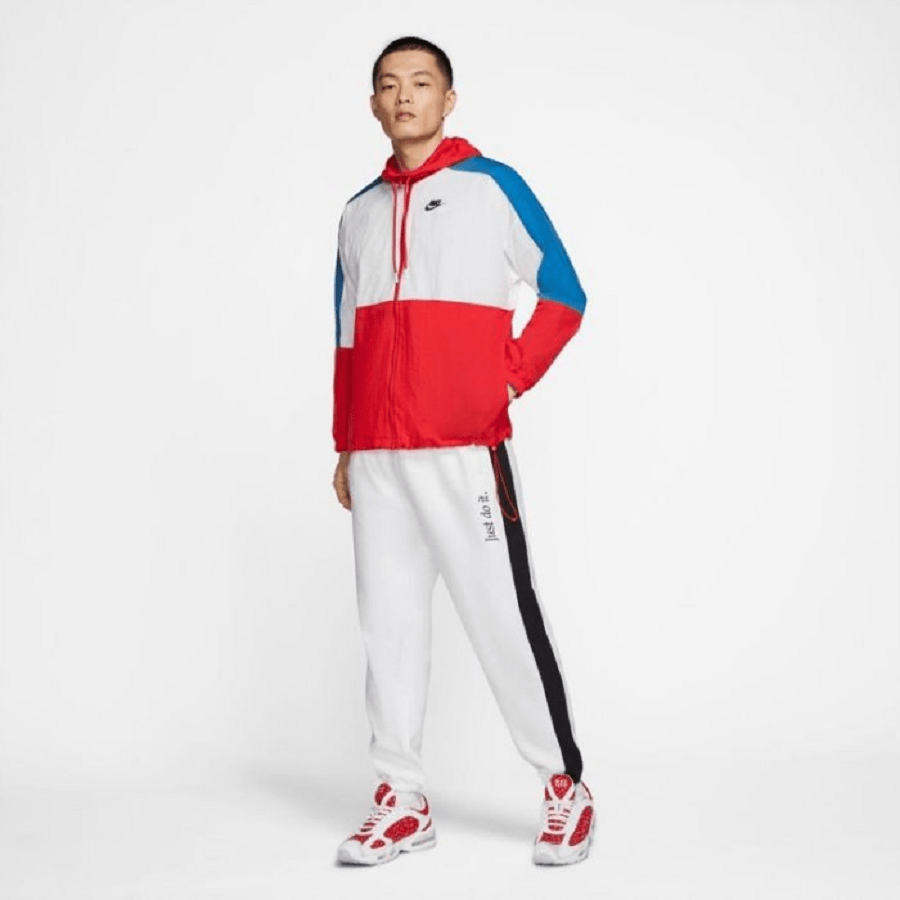 Áo Nike Woven CB Hoodie Jacket University Red CJ4561-657 - Ảnh 5