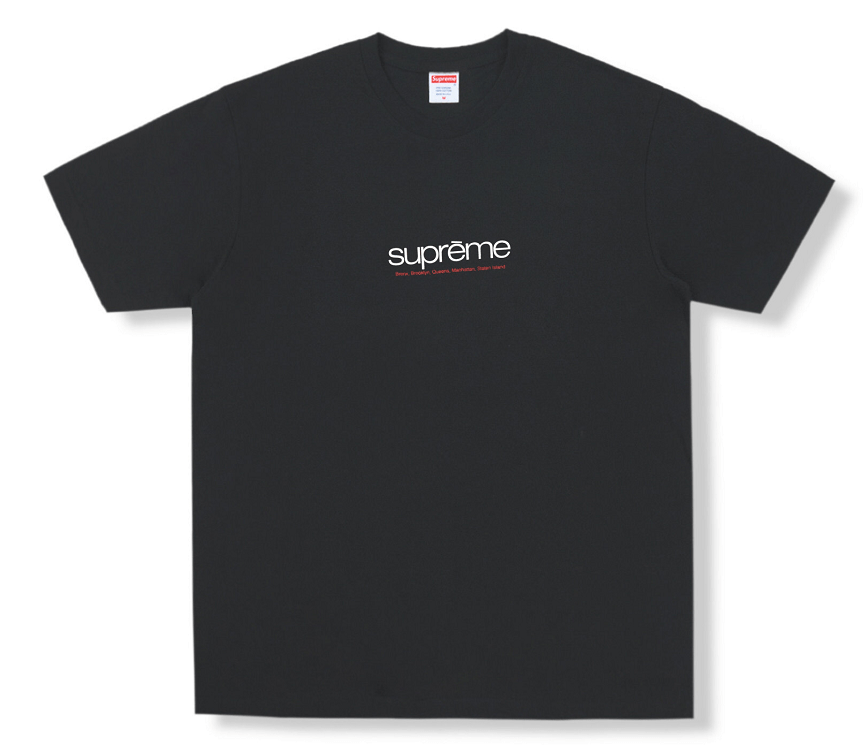 Áo Supreme Five Boroughs Tee 'Black'