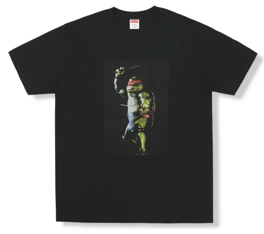 Áo Supreme Raphael 'Black Tee'