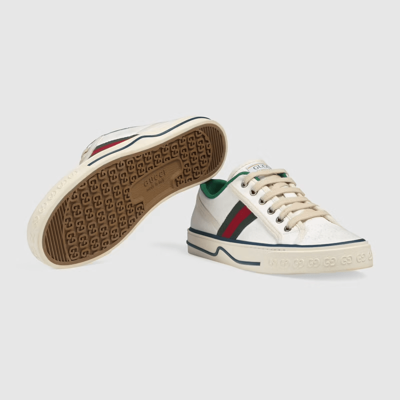 Giày Gucci Wmns Tennis 1977 'White Mini GG' 606110-99W90-9085 - Ảnh 3