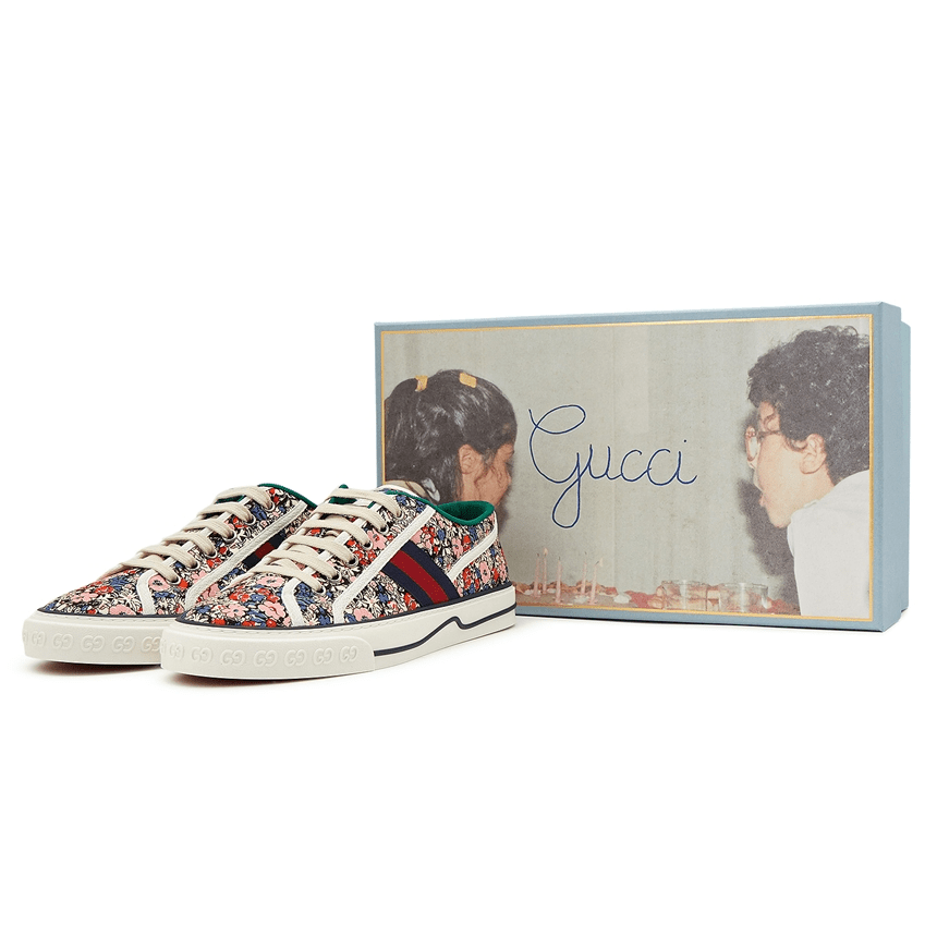 Giày Gucci Tennis 1977 'Floral' 606111-2HC30-8862 - Ảnh 4