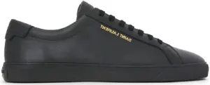Giày Saint Laurent Andy Low 'Black' 606833-0ZS00-1000