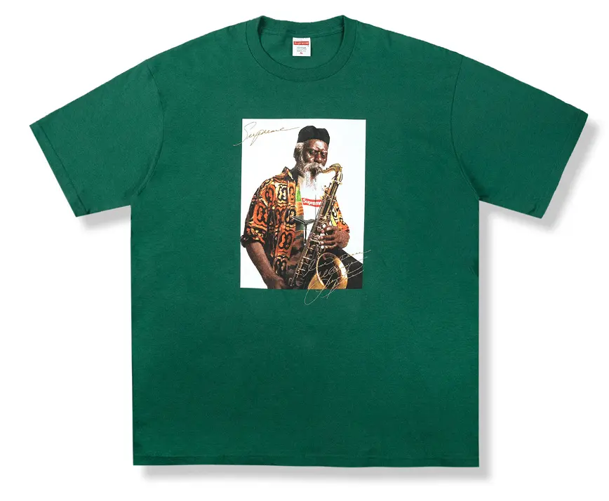 Áo Supreme Pharoah Sanders Tee 'Green'