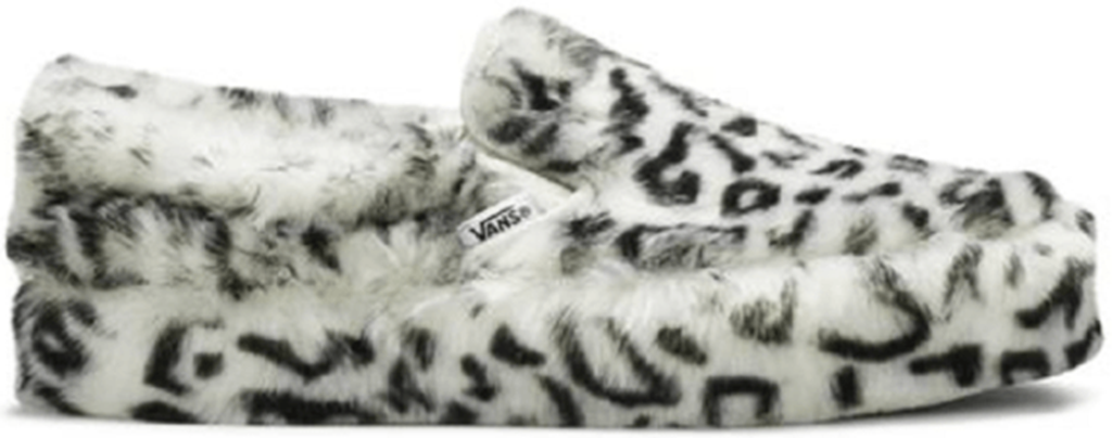 Giày Vans Sandy Liang Classic 'Fuxxy Leopard' VN0A3JEZWVZ