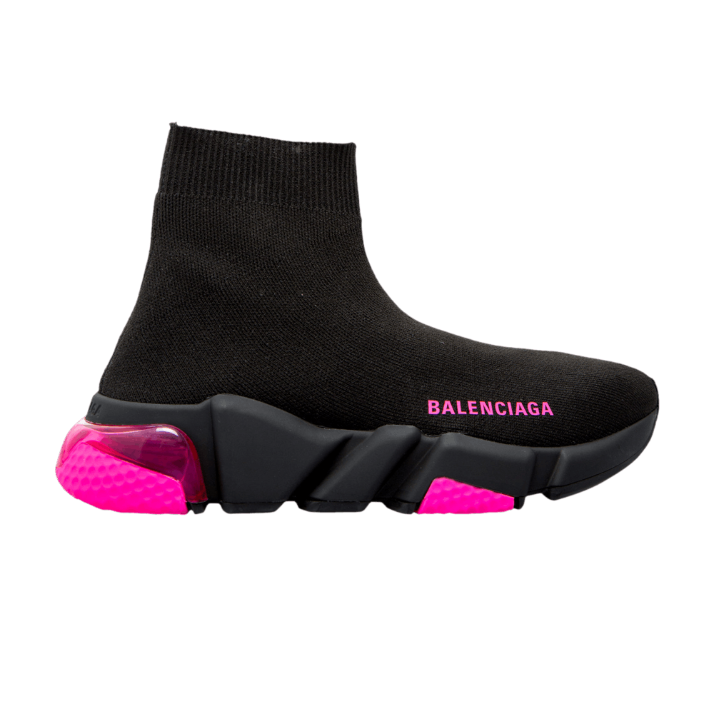 Giày Balenciaga Wmns Speed Trainer 'Clear Sole Black Pink' 607543 W05GJ 1051 - Ảnh 2