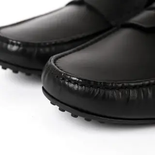 Giày Versace Leather Loafers for Men DSU7564-DVTX1G-KVO41 - Ảnh 5