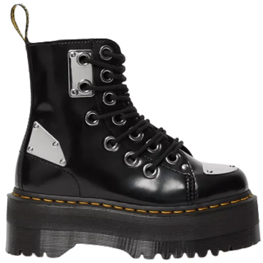 Giày Dr. Martens Jadon Max Metal 'Black' 26090001