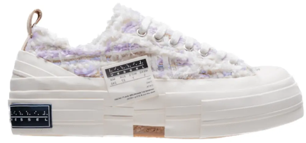 Giày xVESSEL G.O.P. Lows 'Lavender Tweed'