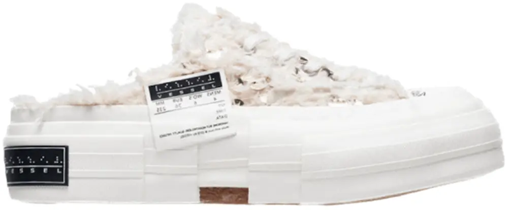 Giày xVESSEL G.O.P. Slip on 'White Gold'