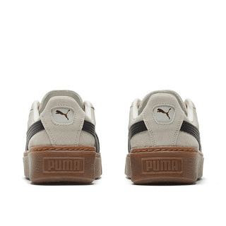 Giày Puma Suede Platform Core 'Whisper White Black' 363559-01 - Ảnh 9