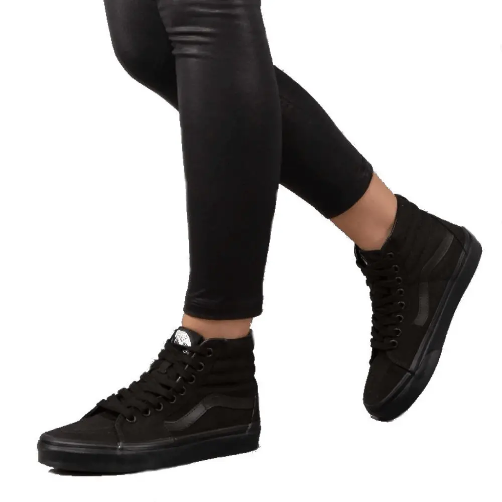 Giày Vans Sk8-Hi 'Triple Black' VN000TS9BJ4 - Ảnh 6