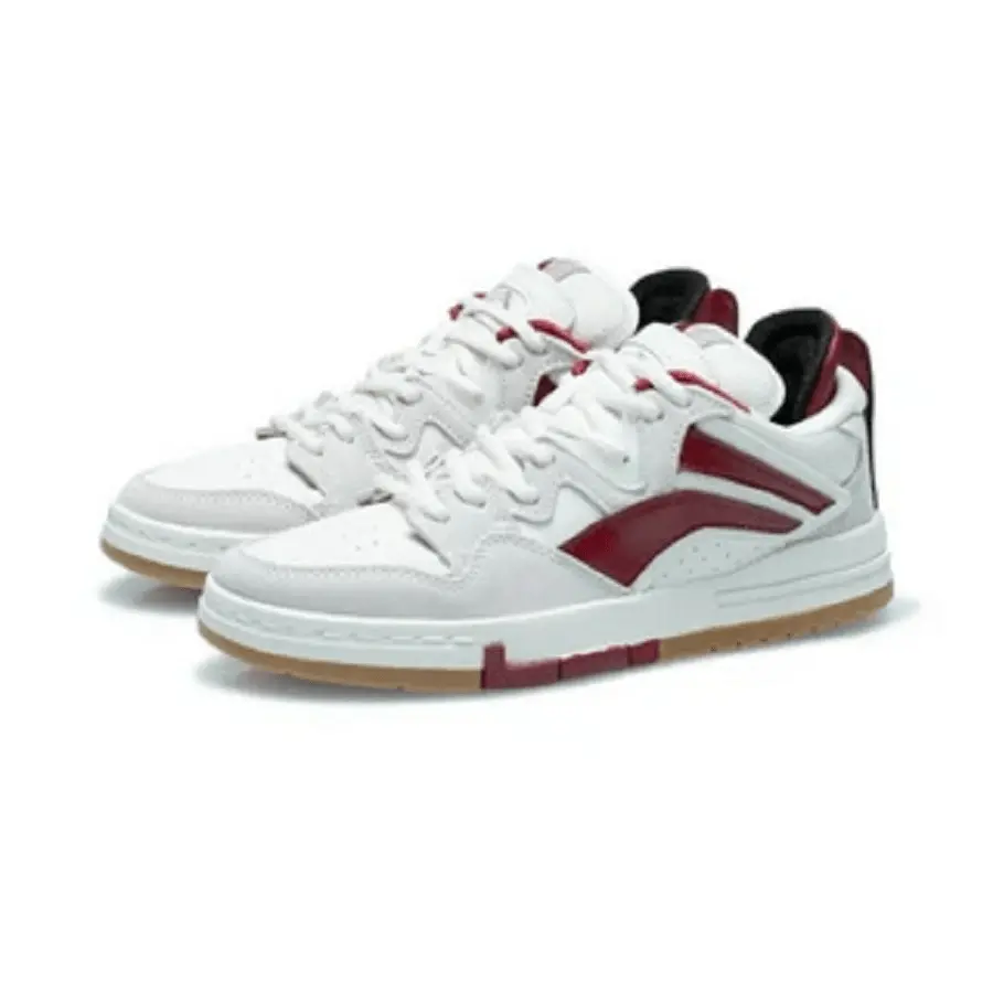Giày Li Ning Weiwu Skateboard Cultural 'Red White' AECR074-4 - Ảnh 4