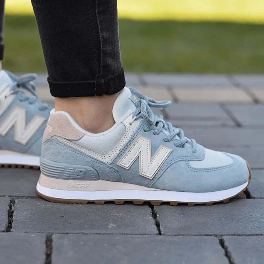 Giày New Balance Wmns 574 'Light Slate Fog' WL574SUO - Ảnh 3