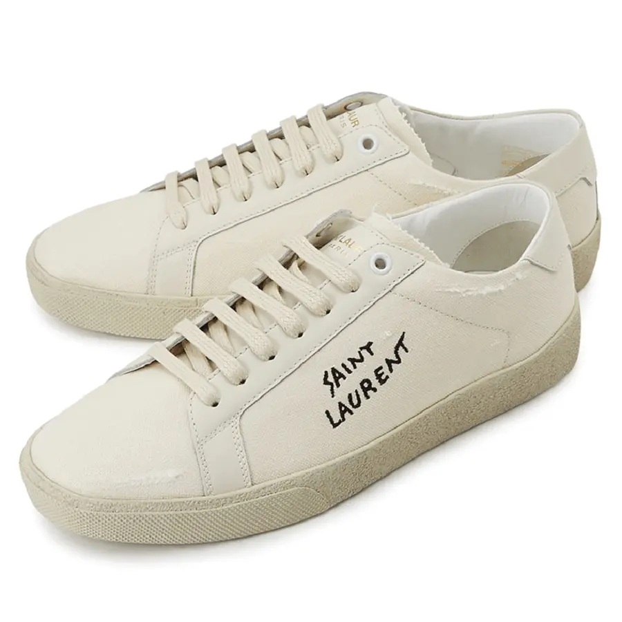 Giày Saint Laurent Court Classic 'Ivory' 611106-GUP10-9113 - Ảnh 3
