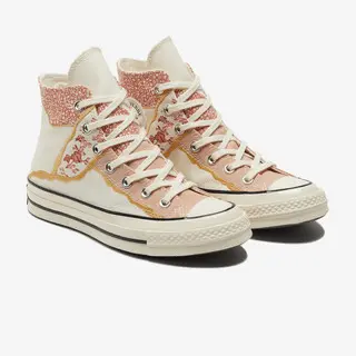 Alternative view of Giày Converse Wmns Chuck 70 High 'Metallic Floral' 572423C
