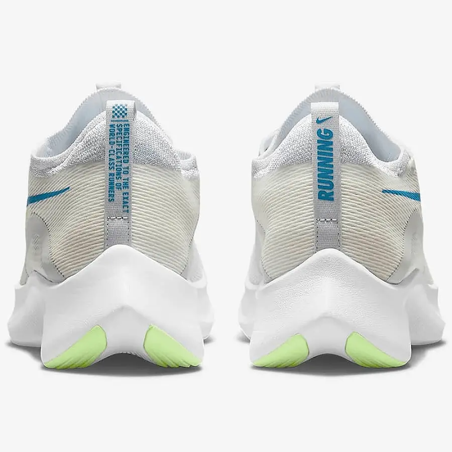 Giày Nike Zoom Fly 4 'White Imperial Blue Lime Glow' CT2392-100 - Ảnh 6