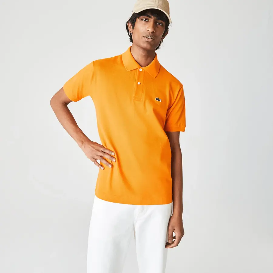 Áo Lacoste Classic Fit L1212 Polo Shirt 'Orange' L1212-00-DRA - Ảnh 3