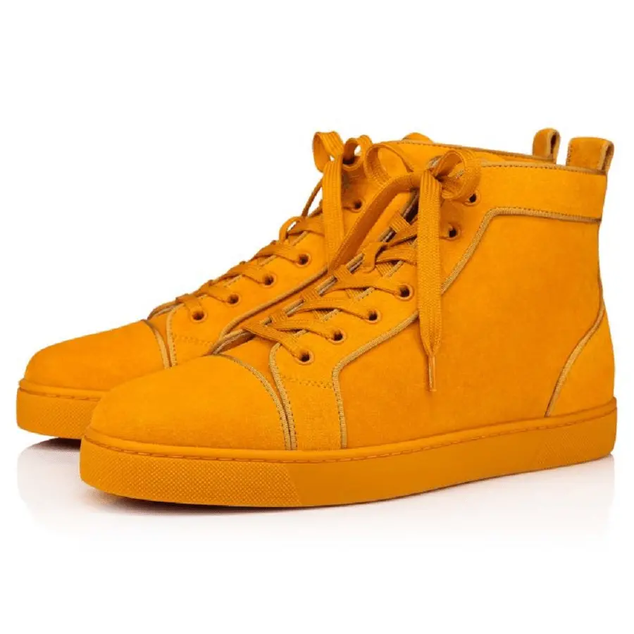 Giày Christian Louboutin Louis 'Orange' 3161213Y256 - Ảnh 2