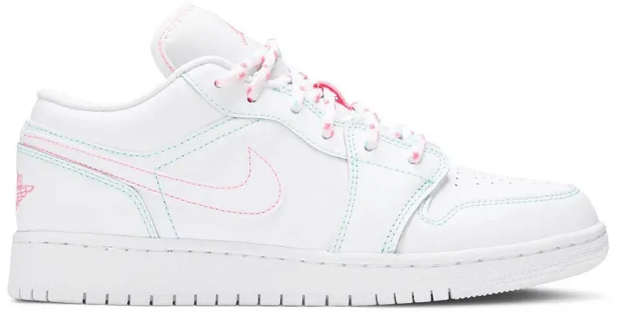 Giày Nike Air Jordan 1 Low GS 'Aurora Green' 554723-101