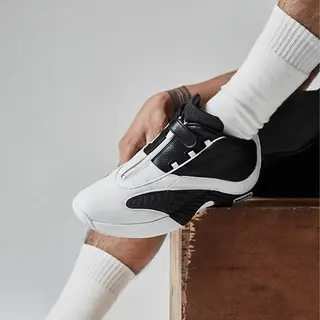Giày Reebok The Answer IV OG 'NBA Finals White Black' FY9691 - Ảnh 4