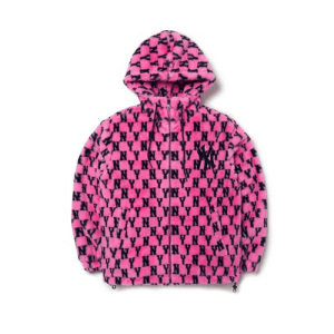 Áo MLB Monogram Plush Fleece Jumper NY Yankees 3AJPF1816-50PKD