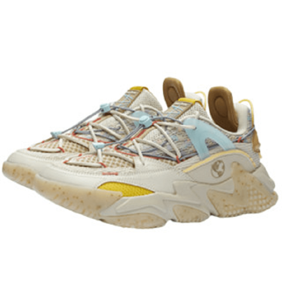 Giày Li Ning Qianxingce Series Pearl 'White Grey' AGLR172-3 - Ảnh 5