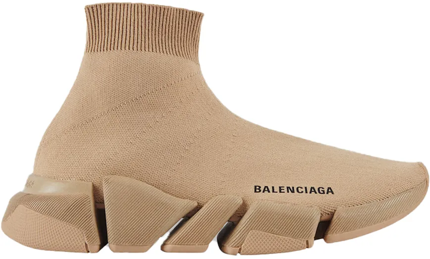 Giày Balenciaga Speed 2.0 'Beige' 617196-W2DB1-9710