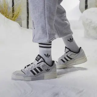Alternative view of Giày Adidas Originals Forum Exhibit Low 'Grey Black' GX6284