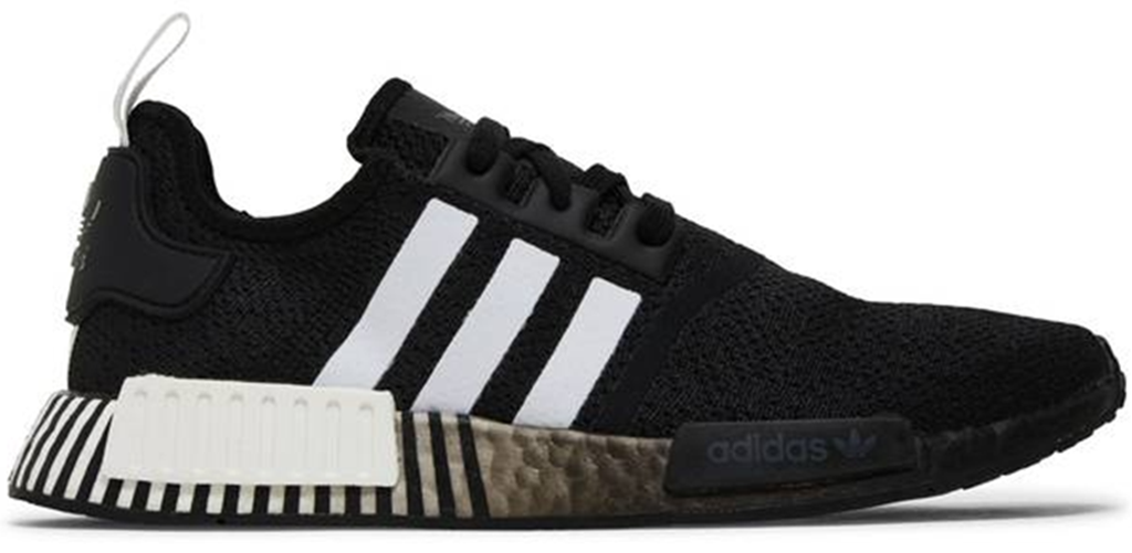Giày Adidas NMD R1 'Glitch x Black White' FV3649