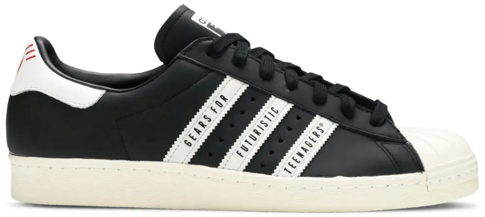Giày Adidas Human Made x Superstar 'Gears For Futuristic Teenagers - Black' FY0729