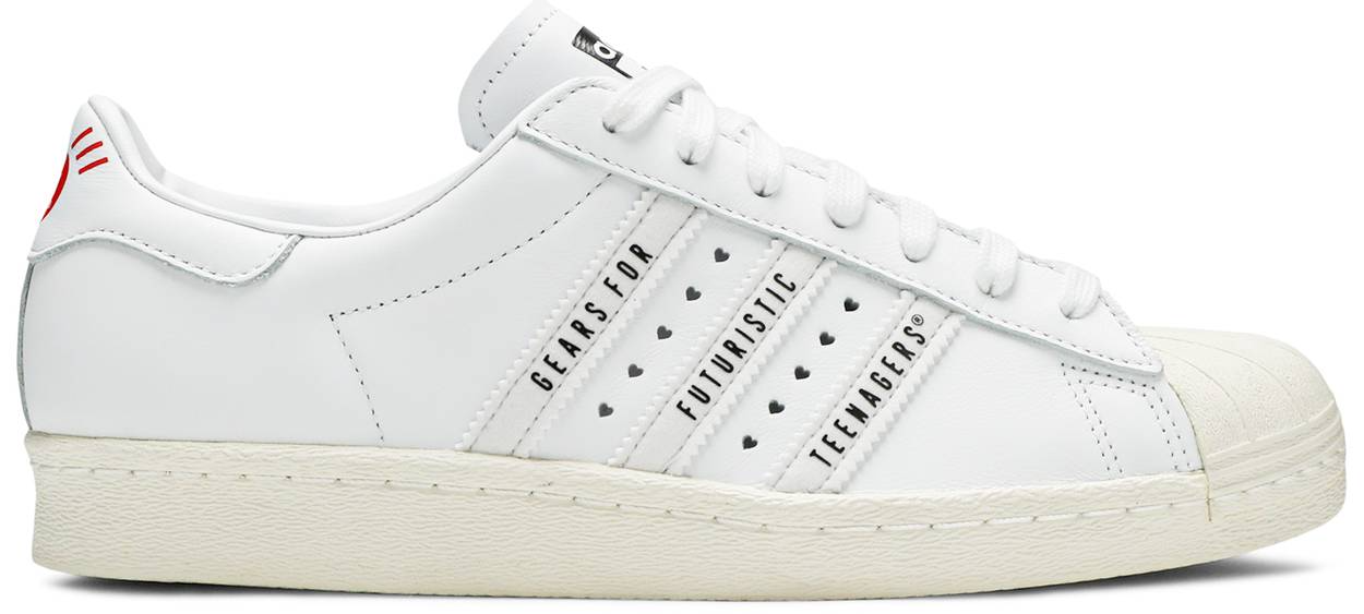 Giày Adidas Human Made x Superstar 'Gears For White' FY0730
