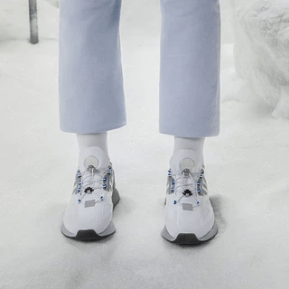 Giày Adidas ZX 2K Boost 'Silver White' GY1208 - Ảnh 4