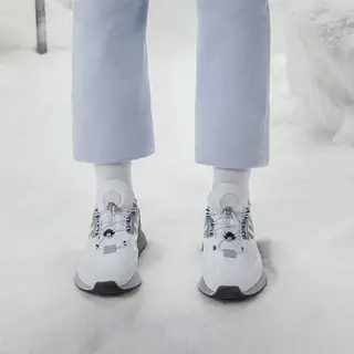 Giày Adidas ZX 2K Boost 'Silver White' GY1208 - Ảnh 4