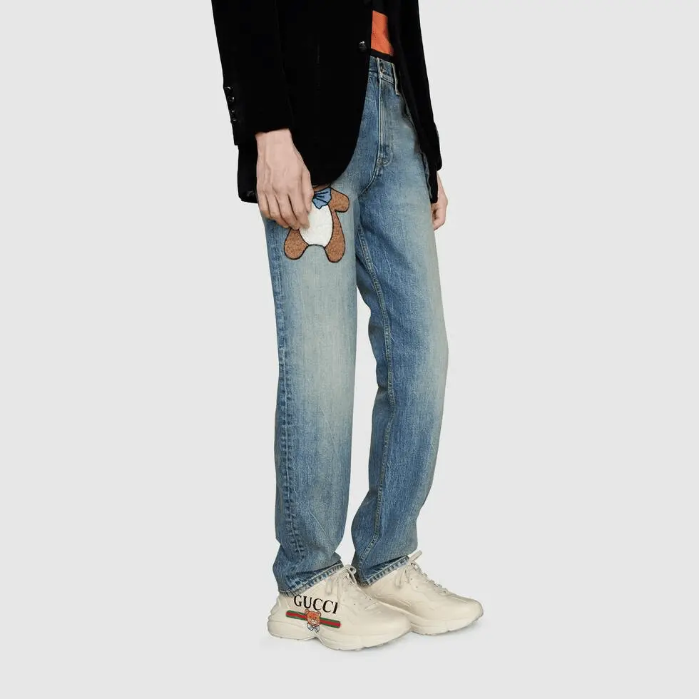 Giày Gucci x KAI Rhyton Sneaker 660014-DRW00-9522 - Ảnh 4