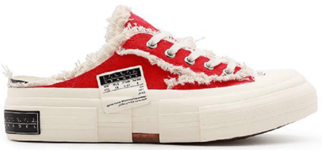 Giày Xvessel G.O.P. Slip On Cherry Red