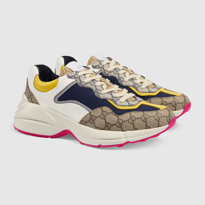 Giày Gucci Men's GG Rhyton sneaker 619891-99WF0-4370 - Ảnh 2