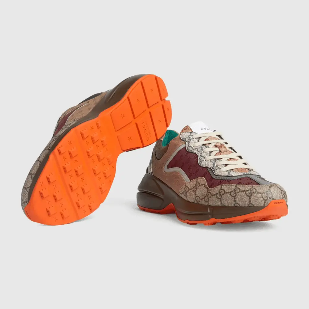 Alternative view of Giày Gucci Men's GG Rhyton sneaker ‎619891-99WG0-6060