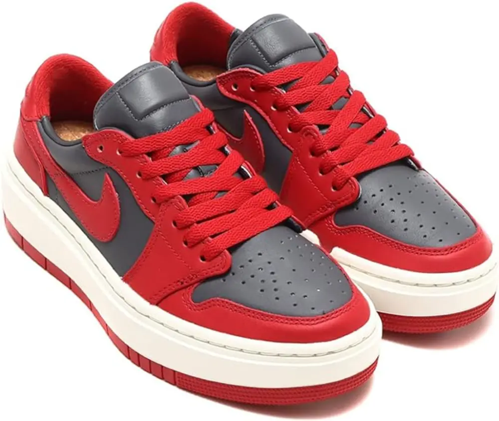 Alternative view of Giày Nike Air Jordan 1 Elevate Low SE 'Dark Grey Red' DH7004-006