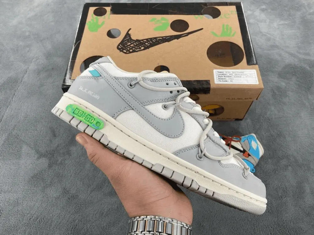 Giày Nike Off-White x Dunk Low 'Lot 42 of 50' DM1602-117 - Ảnh 3