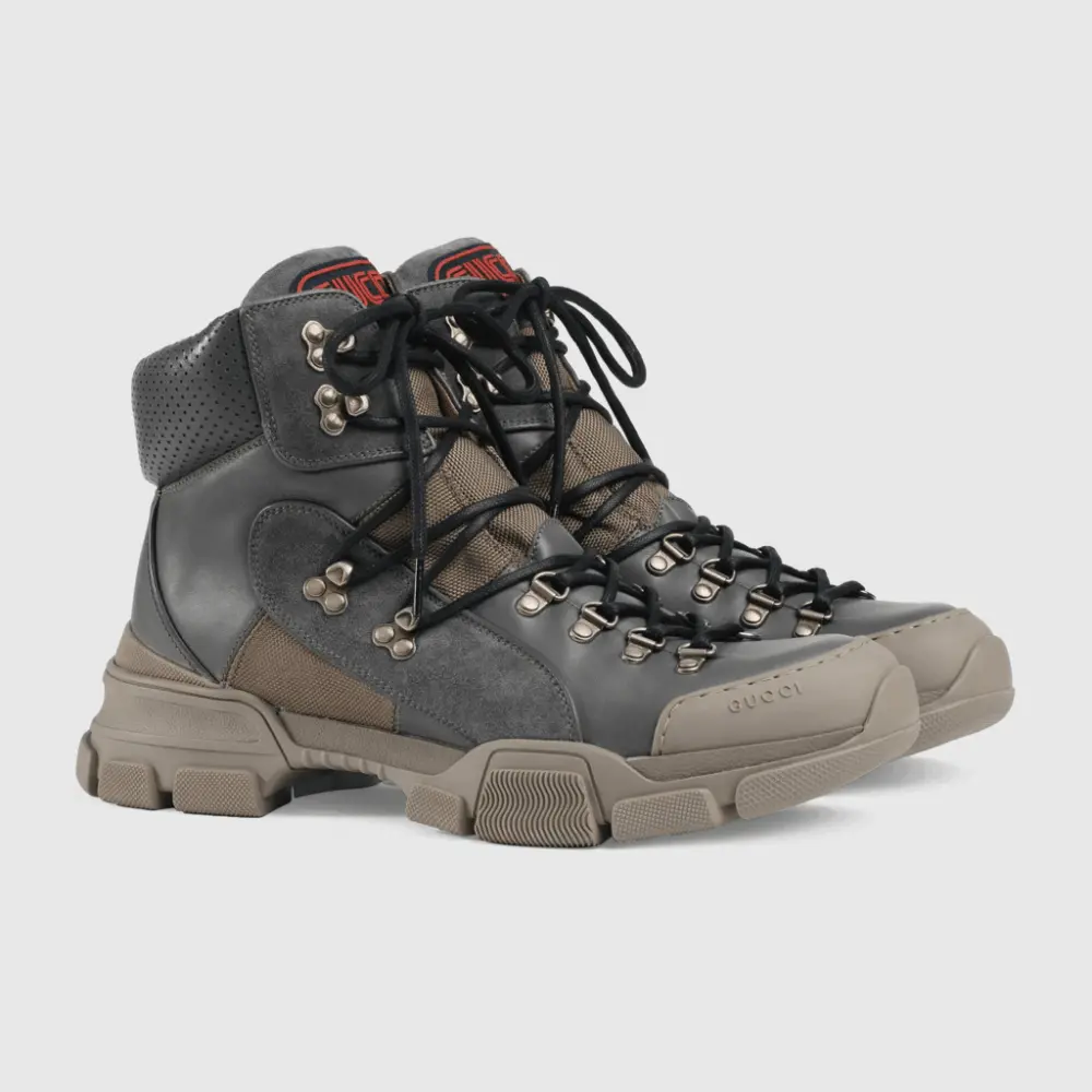 Alternative view of Giày Gucci Flashtrek Leather High 521679-D6050-1260